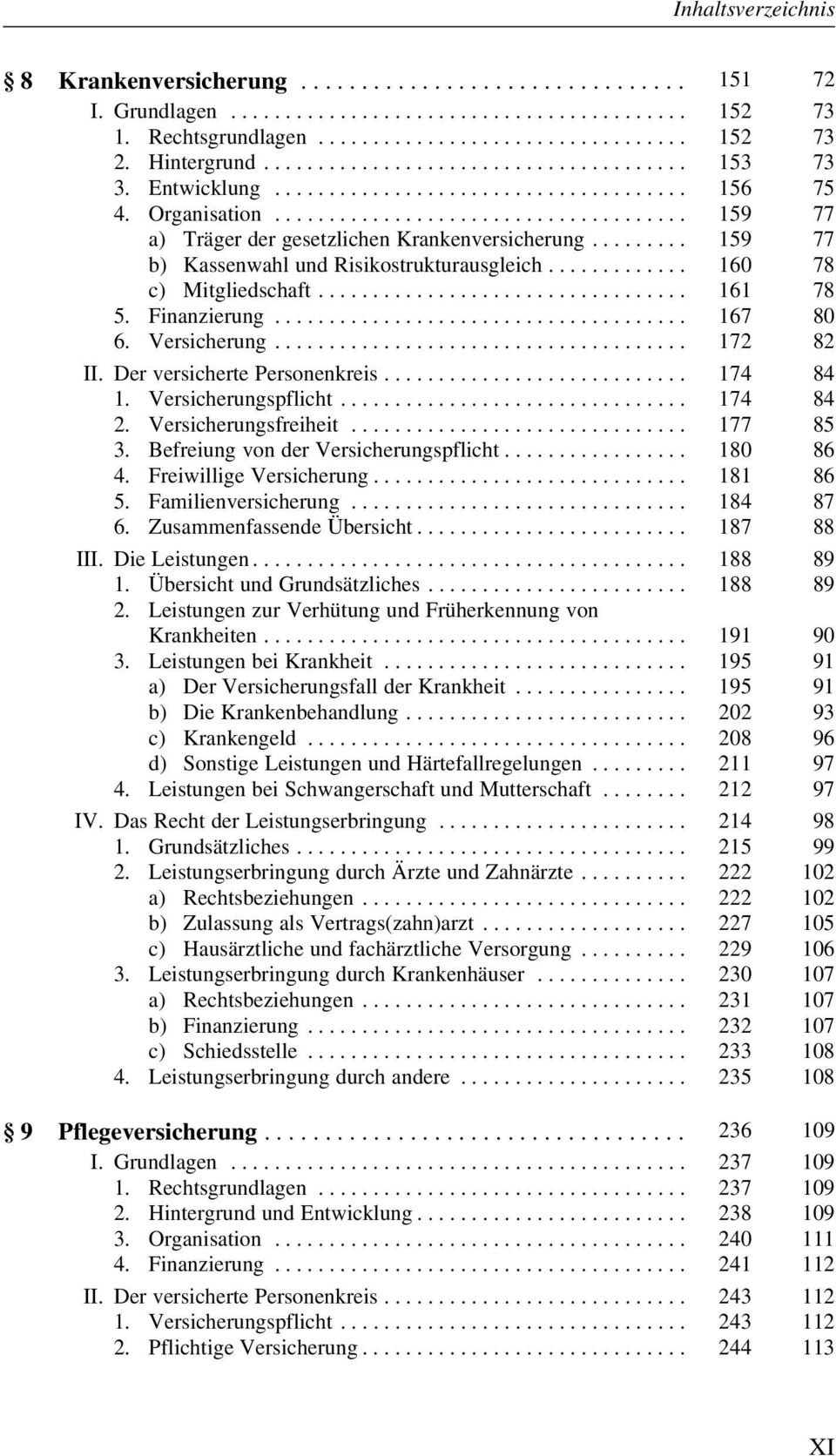 DerversichertePersonenkreis... 174 84 1. Versicherungspflicht... 174 84 2. Versicherungsfreiheit... 177 85 3. Befreiung von der Versicherungspflicht... 180 86 4. Freiwillige Versicherung... 181 86 5.