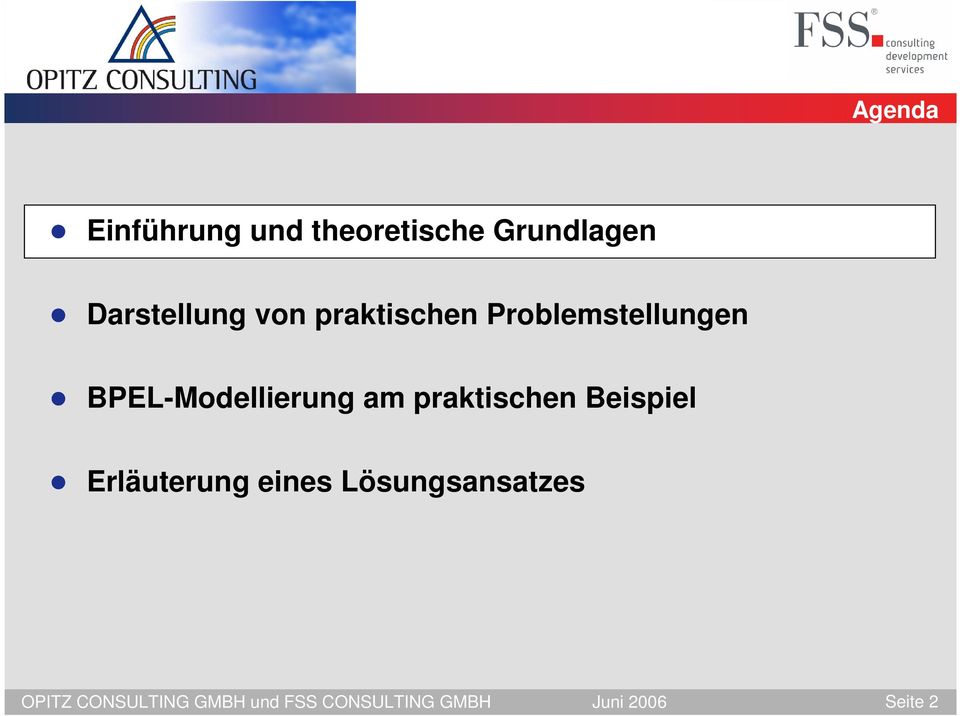 Problemstellungen BPEL-Modellierung am