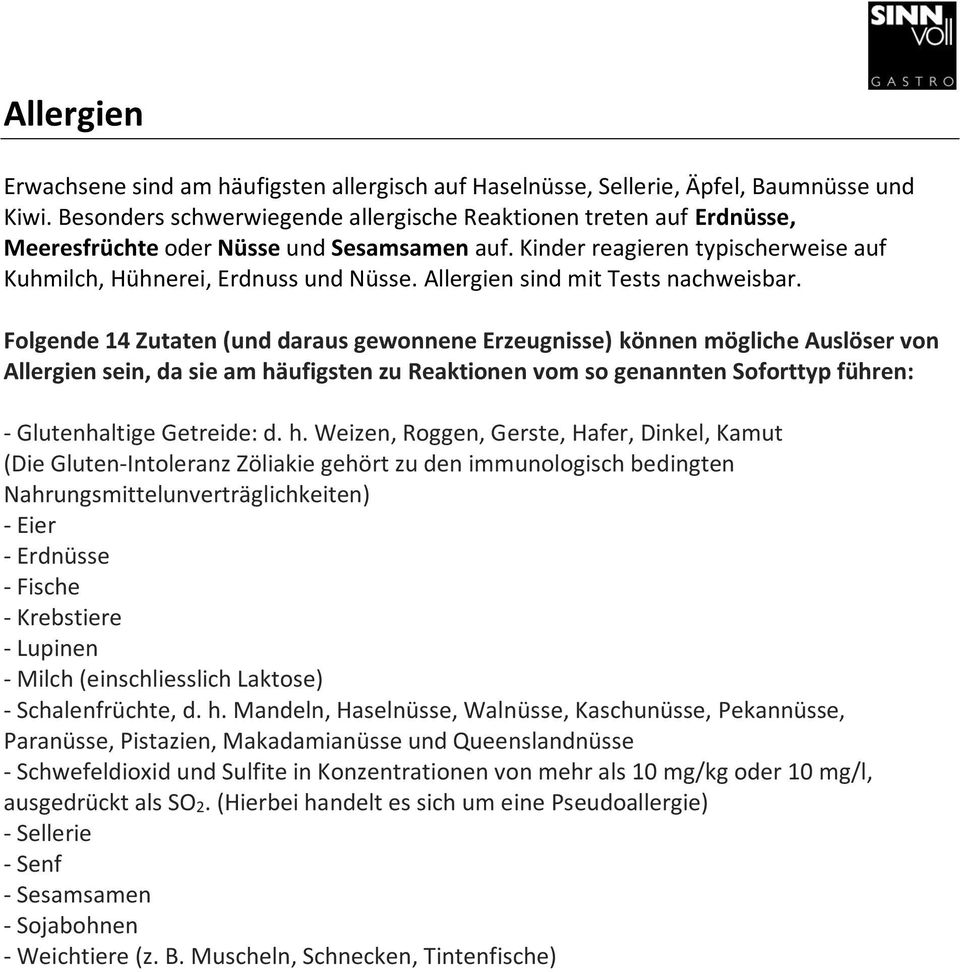 Allergien sind mit Tests nachweisbar.