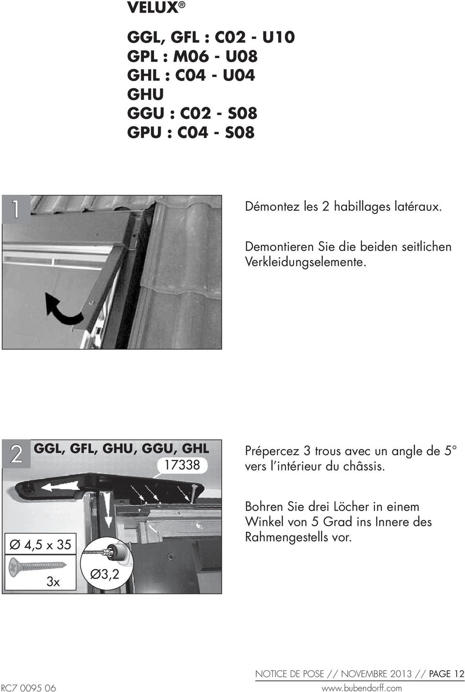 Notice De Pose Montage Anleitung Pdf Free Download