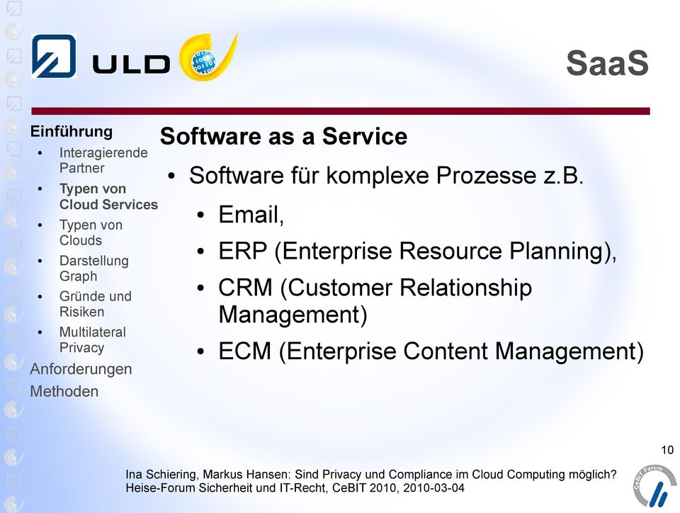 Email, ERP (Enterprise Resource Planning),