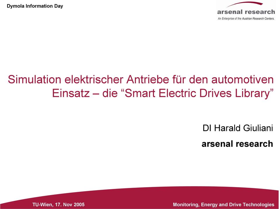 Smart Electric Drives Library DI