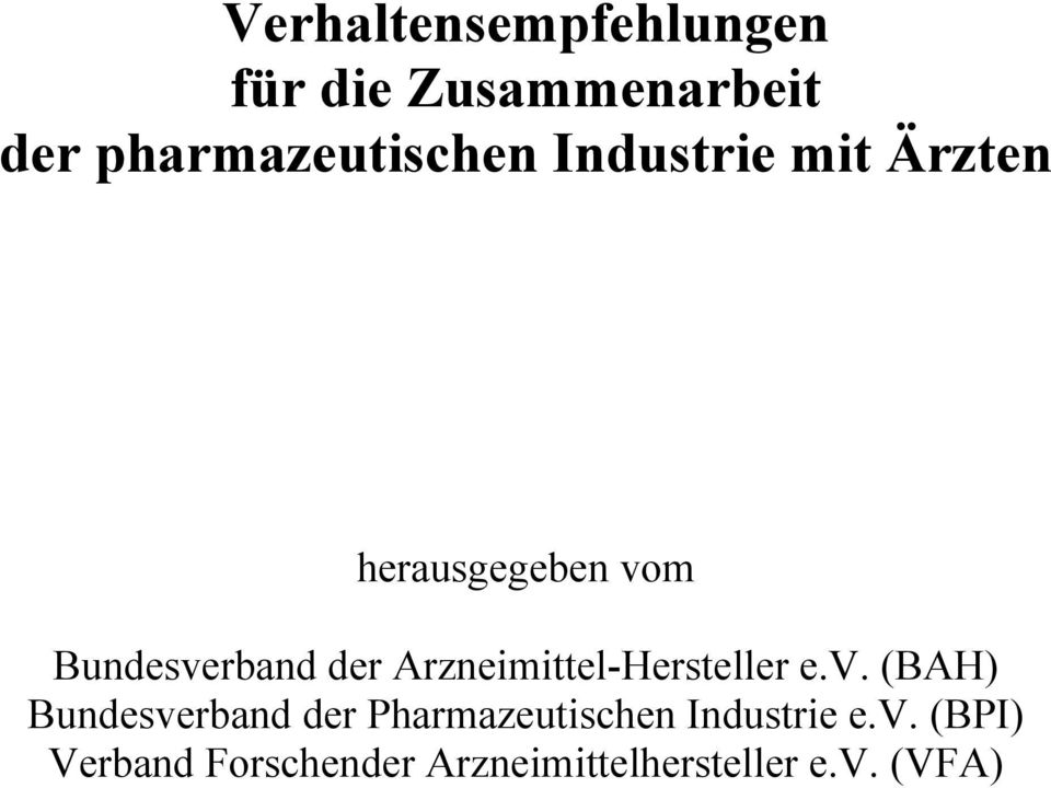 Arzneimittel-Hersteller e.v.