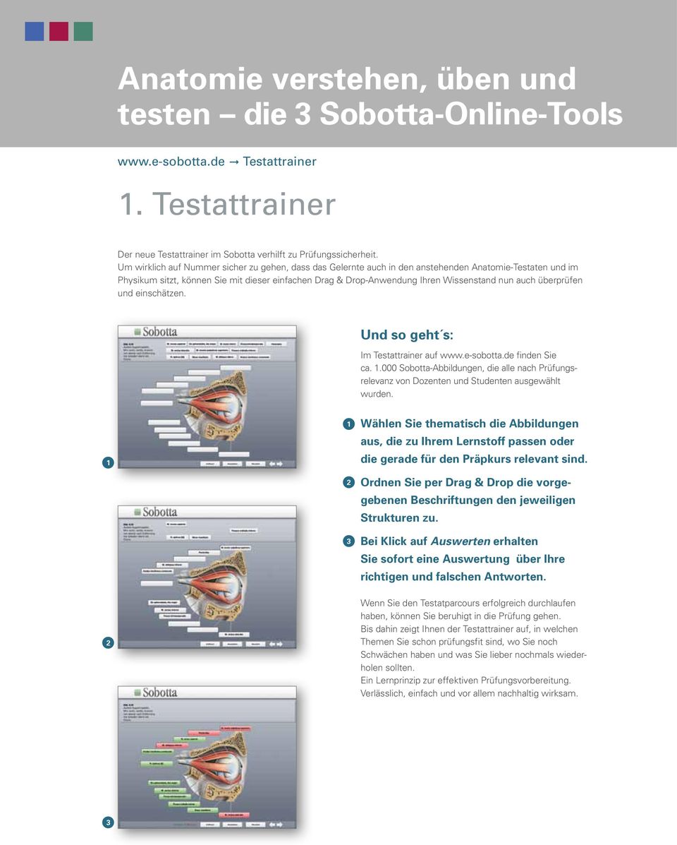auch überprüfen und einschätzen. Und so geht s: Im Testattrainer auf www.e-sobotta.de finden Sie ca. 1.