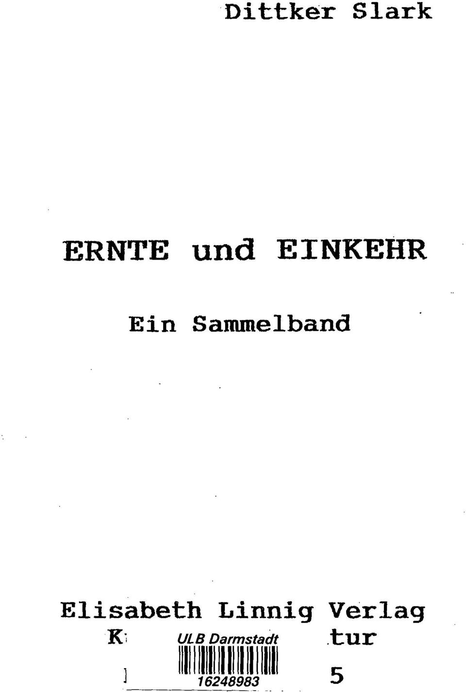 Elisabeth Linnig Verlag