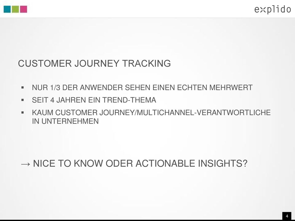 KAUM CUSTOMER JOURNEY/MULTICHANNEL-VERANTWORTLICHE