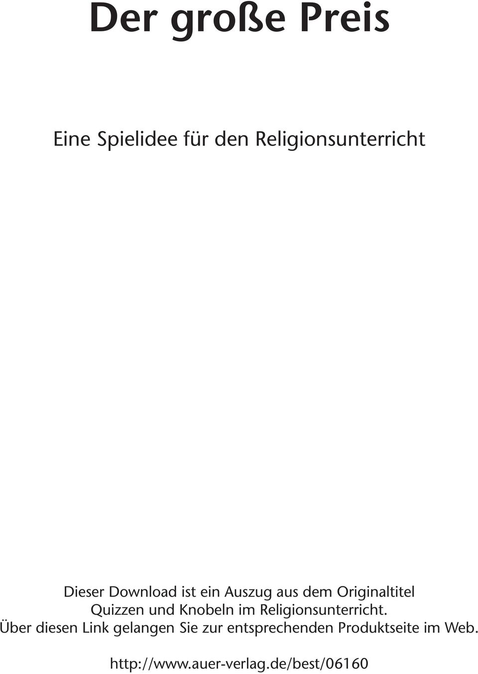 im Religionsunterricht.