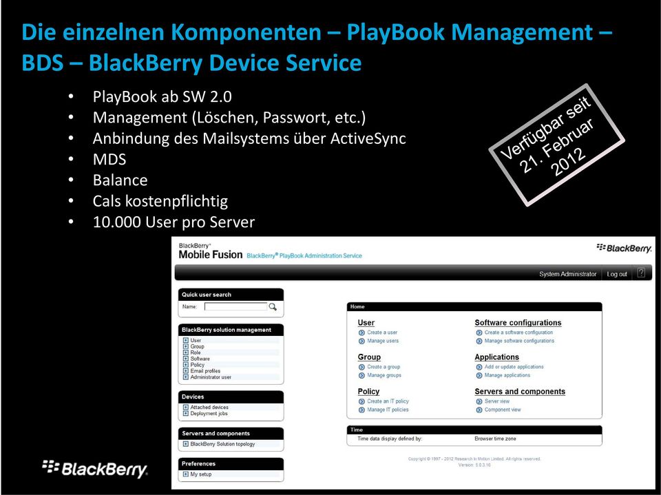 0 Management (Löschen, Passwort, etc.