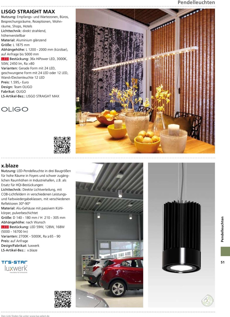 Wand-/Deckenleuchte 12 LED Preis: 1.595,- Euro LS-Artikel-Bez.: LISGO STRAIGHT MAX x.
