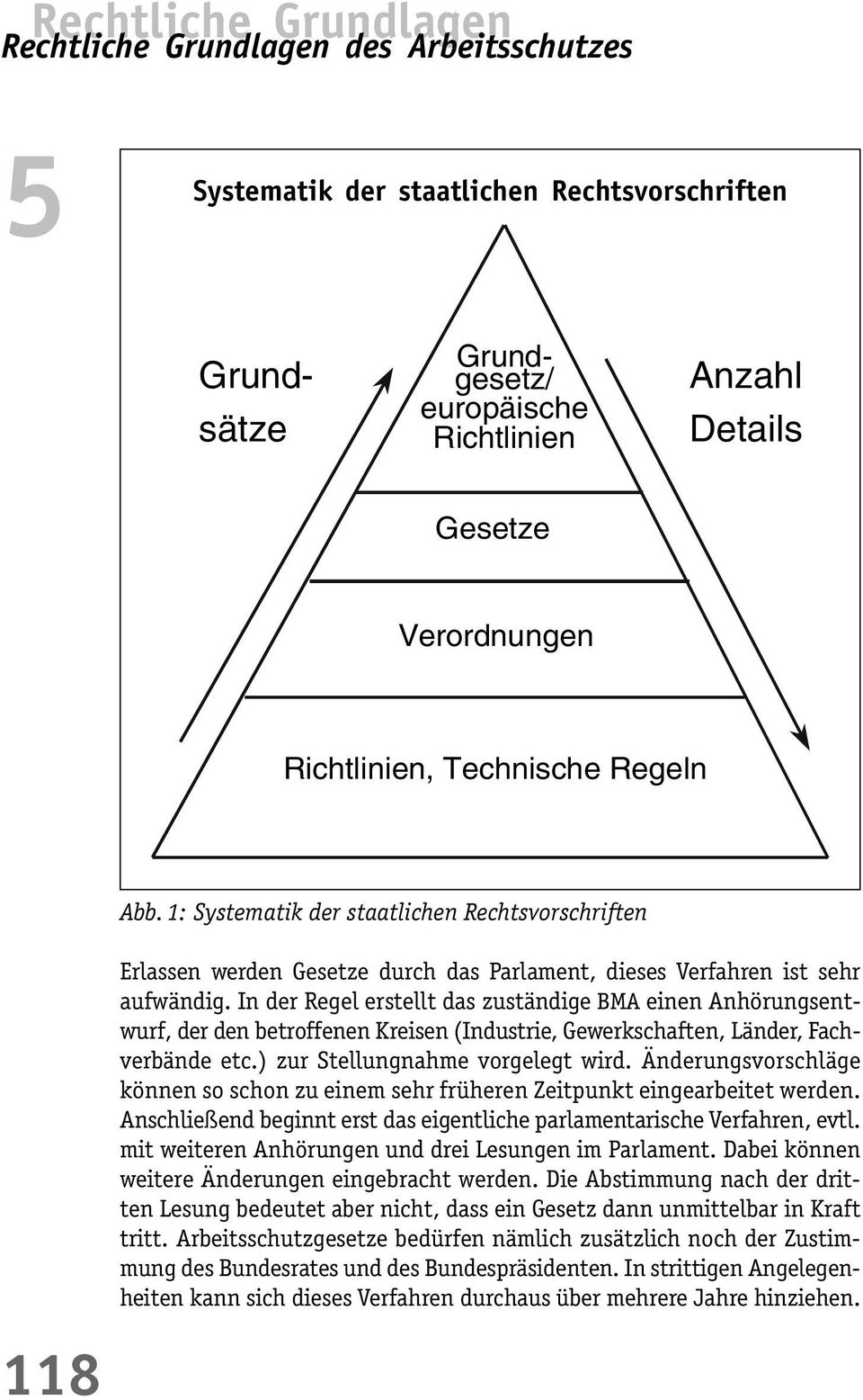 In der Regel erstellt das zuständige BMA einen Anhörungsentwurf, der den betroffenen Kreisen (Industrie, Gewerkschaften, Länder, Fachverbände etc.) zur Stellungnahme vorgelegt wird.