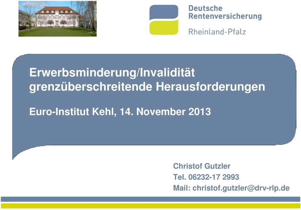Euro-Institut Kehl, 14.