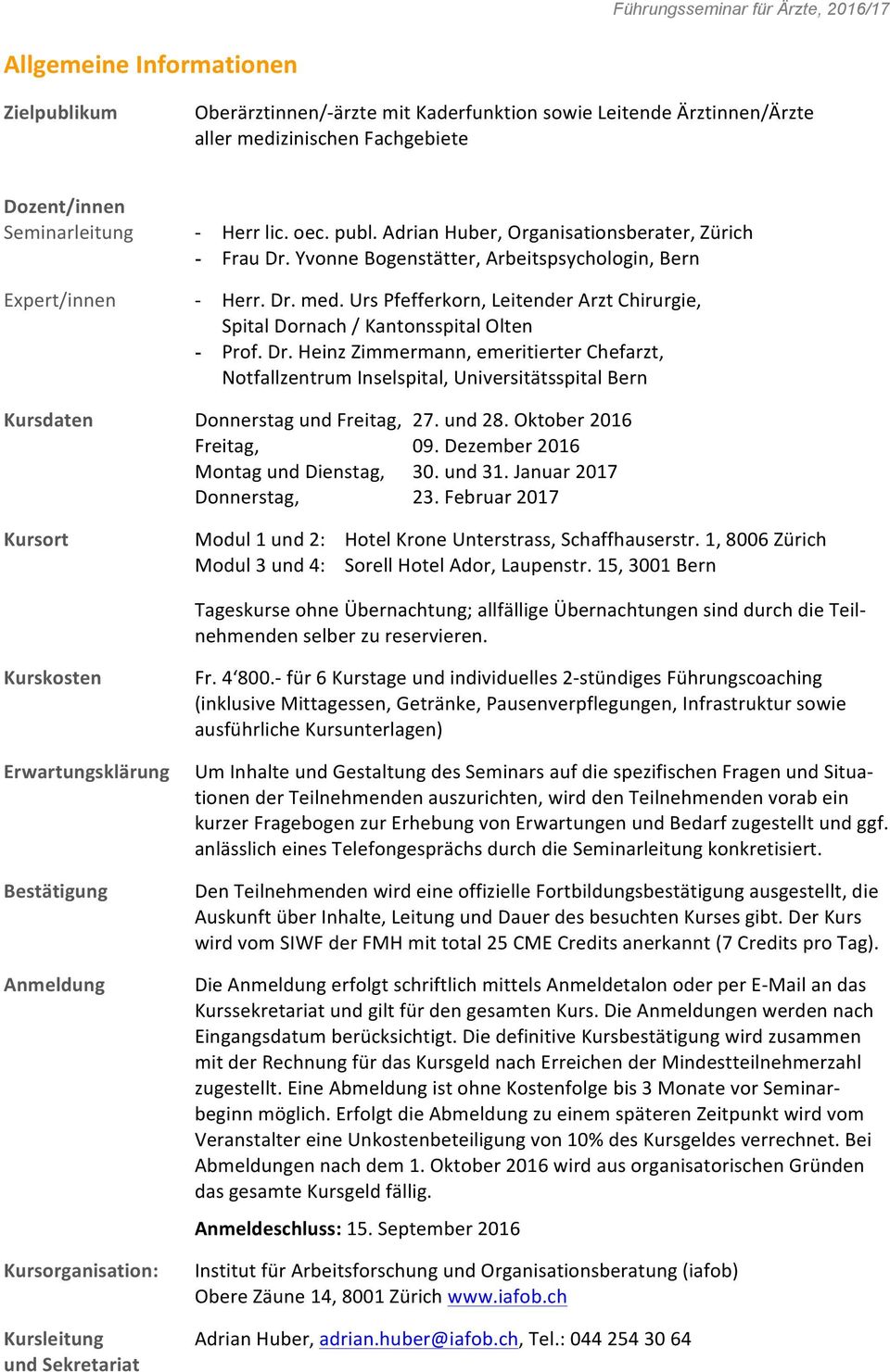 Urs Pfefferkorn, Leitender Arzt Chirurgie, Spital Dornach / Kantonsspital Olten - Prof. Dr.