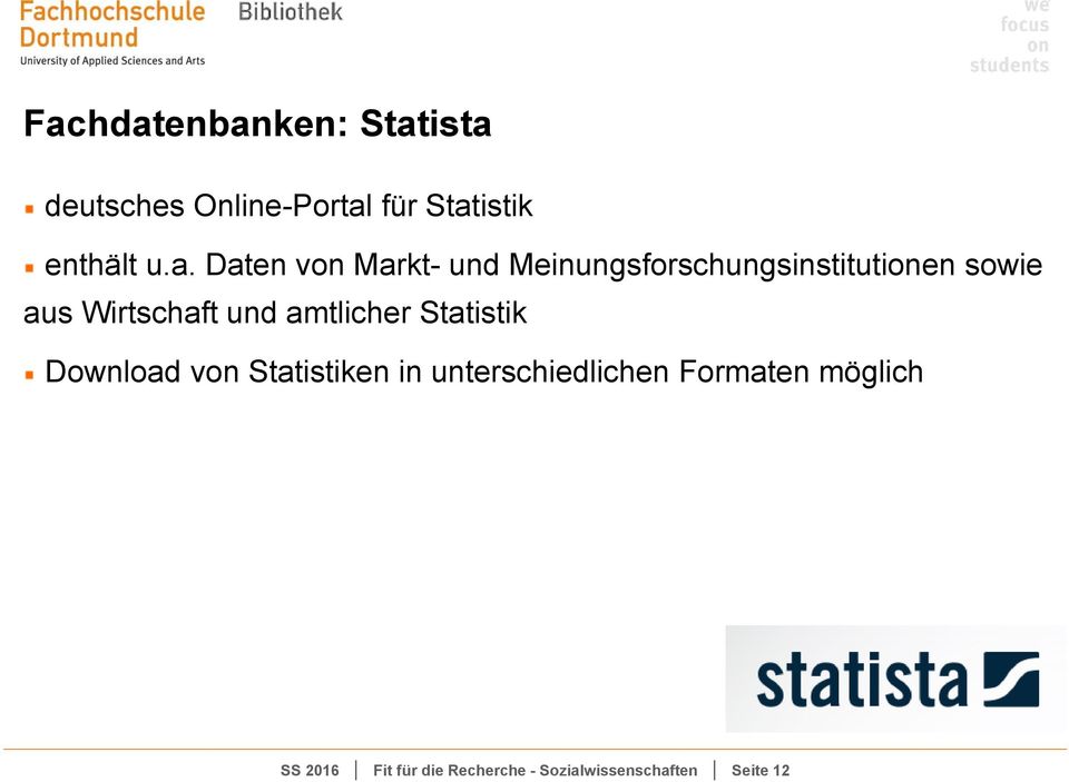 Wirtschaft und amtlicher Statistik Download von Statistiken in