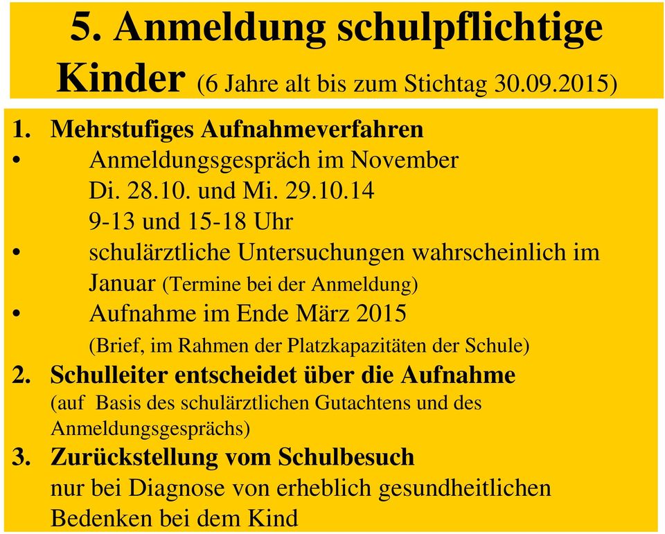 und Mi. 29.10.