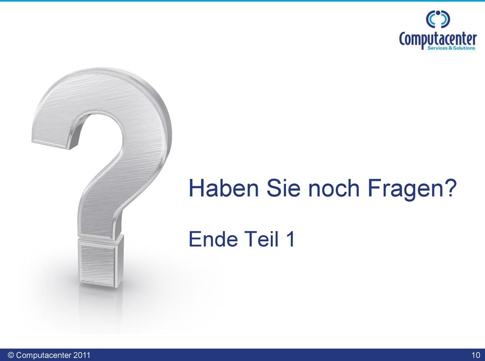 Fragen?