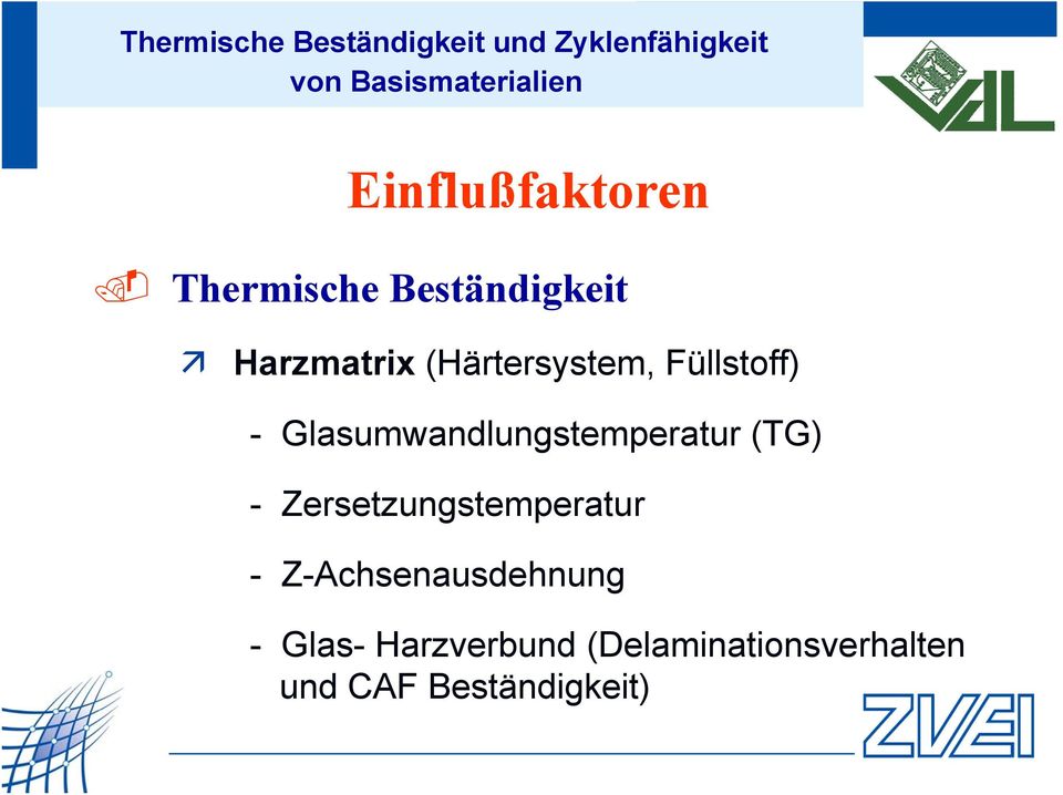 (TG) - Zersetzungstemperatur - Z-Achsenausdehnung -
