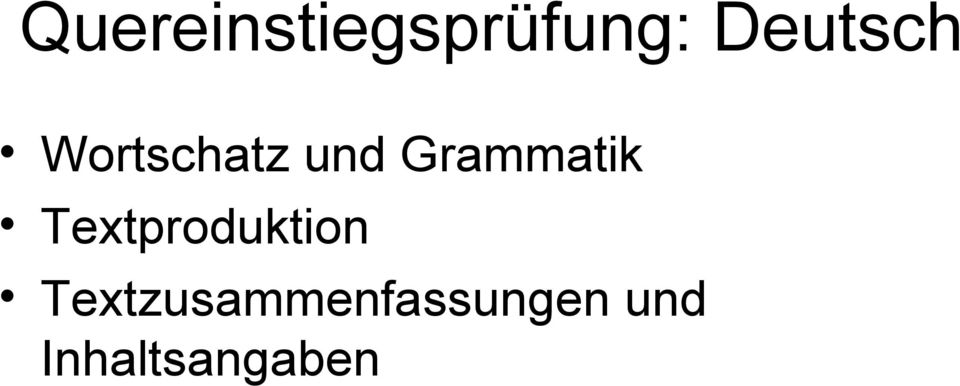 Grammatik Textproduktion