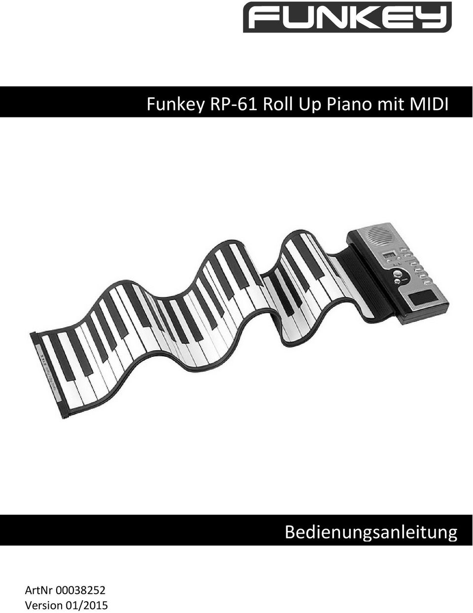 Funkey RP-61M Roll-Up Piano