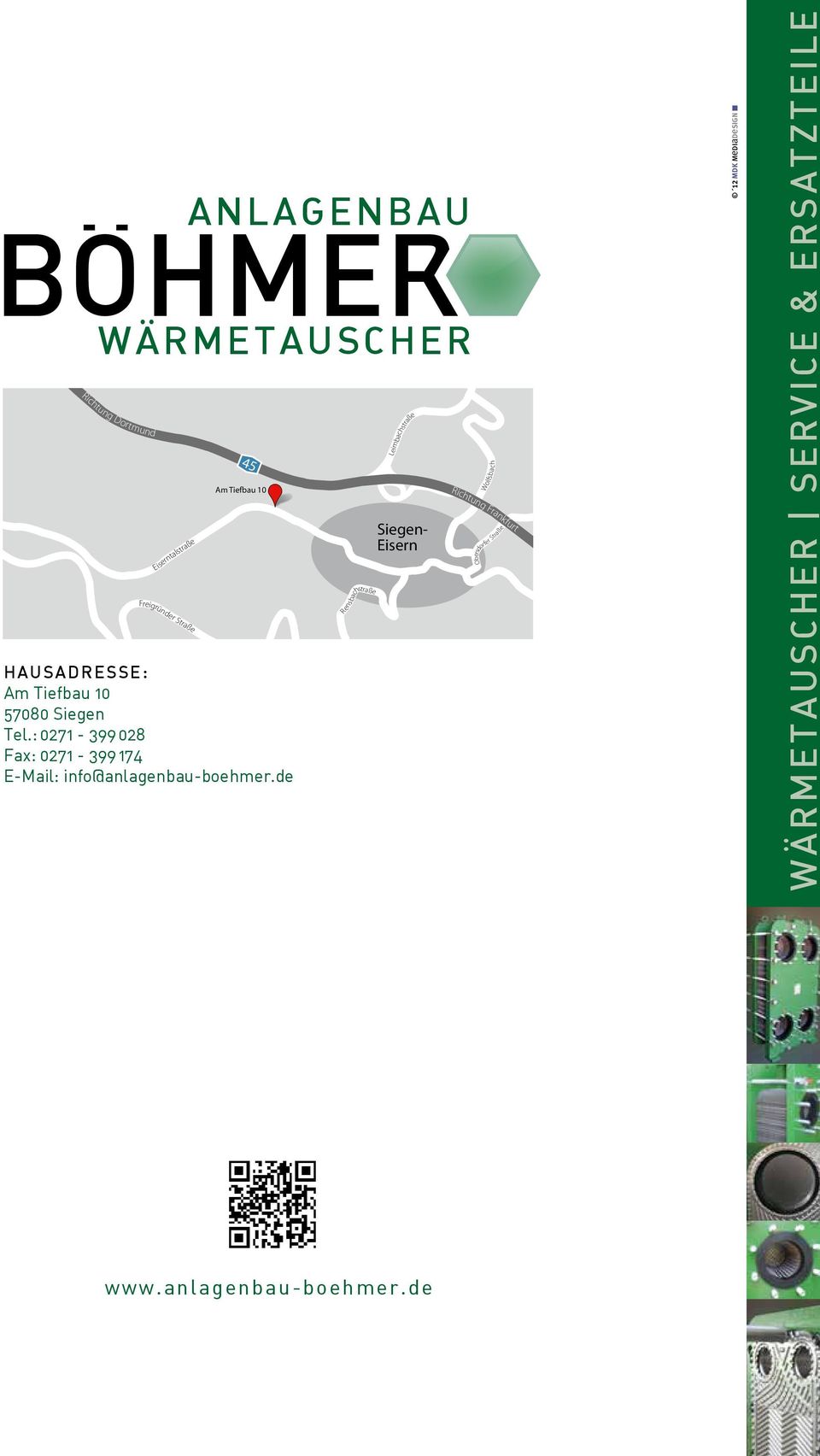 de ANLAGENBAU 45 Am Tiefbau 10 Rensbach straße Leimbachstraße Siegen- Eisern