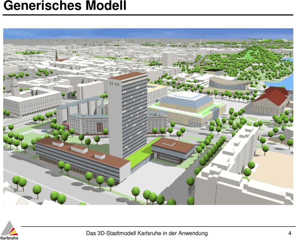 3D-Stadtmodell