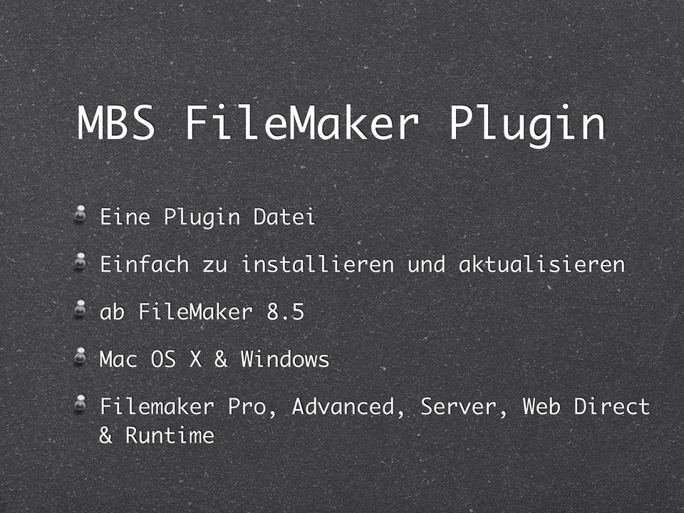 ab FileMaker 8.