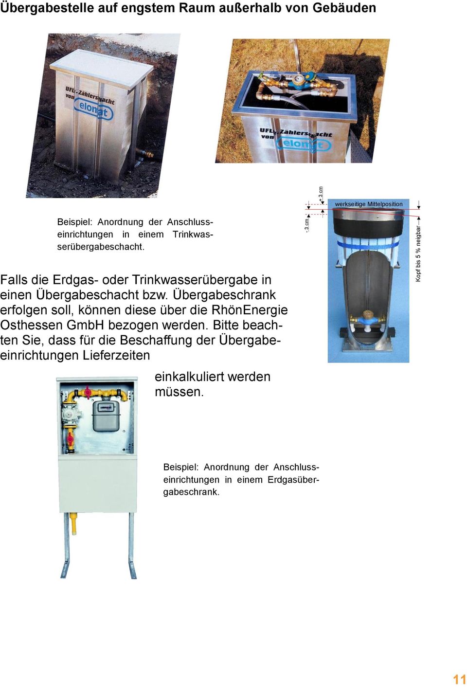 Übergabeschrank erfolgen soll, können diese über die RhönEnergie Osthessen GmbH bezogen werden.