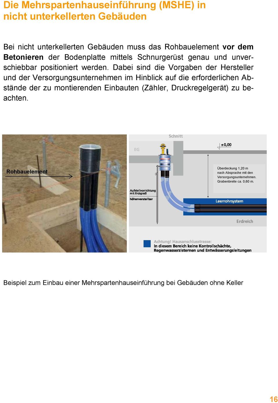 Dabei sind die Vorgaben der Hersteller und der Versorgungsunternehmen im Hinblick auf die erforderlichen Abstände der zu montierenden Einbauten