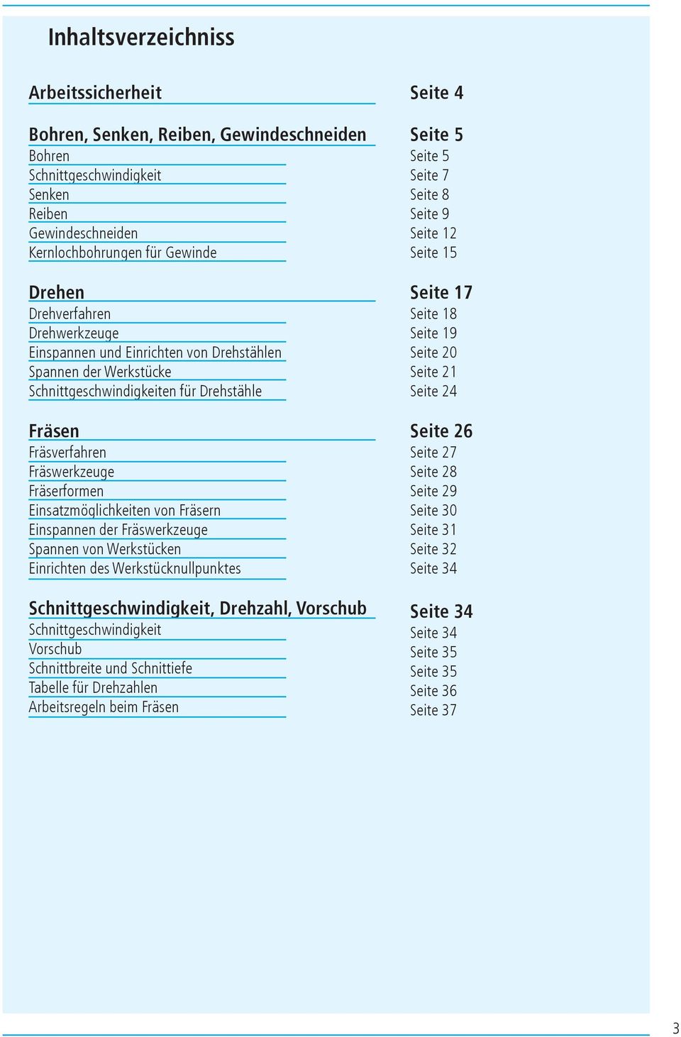 Universität Zürich Werkstatt Physik Institut. Bohren Drehen Fräsen *  Werkzeuge * Schnittwerte und Vorschübe * Spannmittel * Sicherheit - PDF  Kostenfreier Download