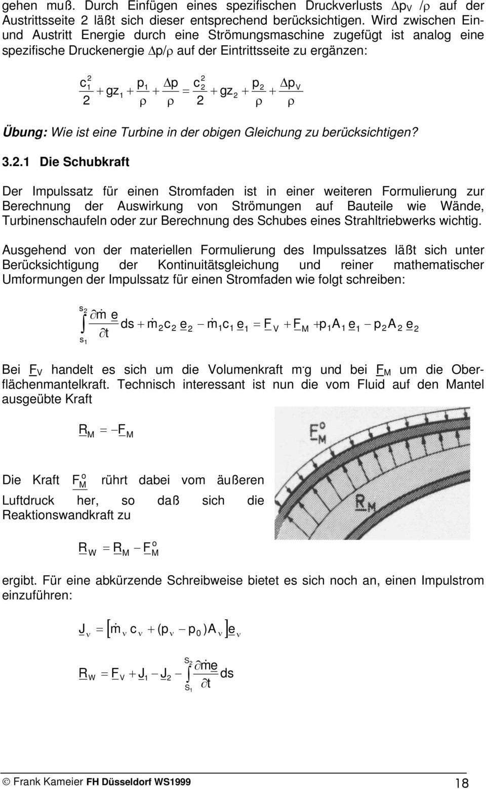 gz Übung: Wie ist eine Turbine in der obigen Gleichung zu berücksichtigen? 3.