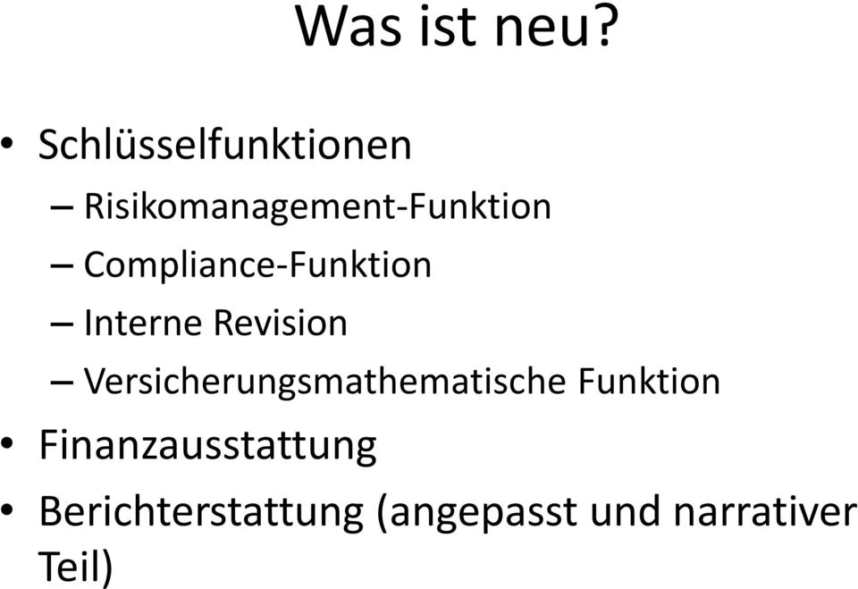 Compliance-Funktion Interne Revision
