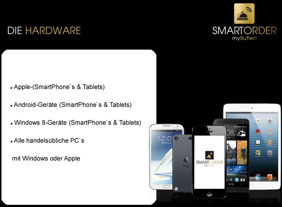 Windows 8-Geräte (SmartPhone`s &