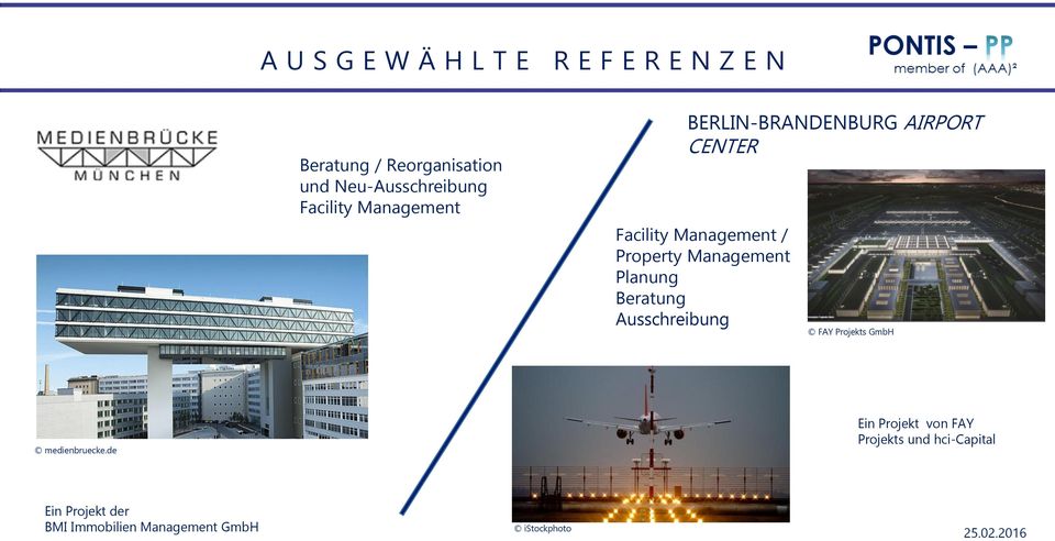 Management / Property Management Planung Beratung Ausschreibung FAY Projekts GmbH