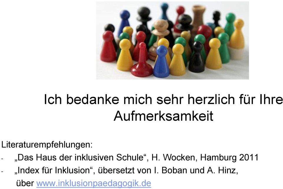 H. Wocken, Hamburg 2011 - Index für Inklusion, übersetzt