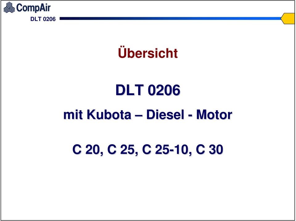 Diesel - Motor C