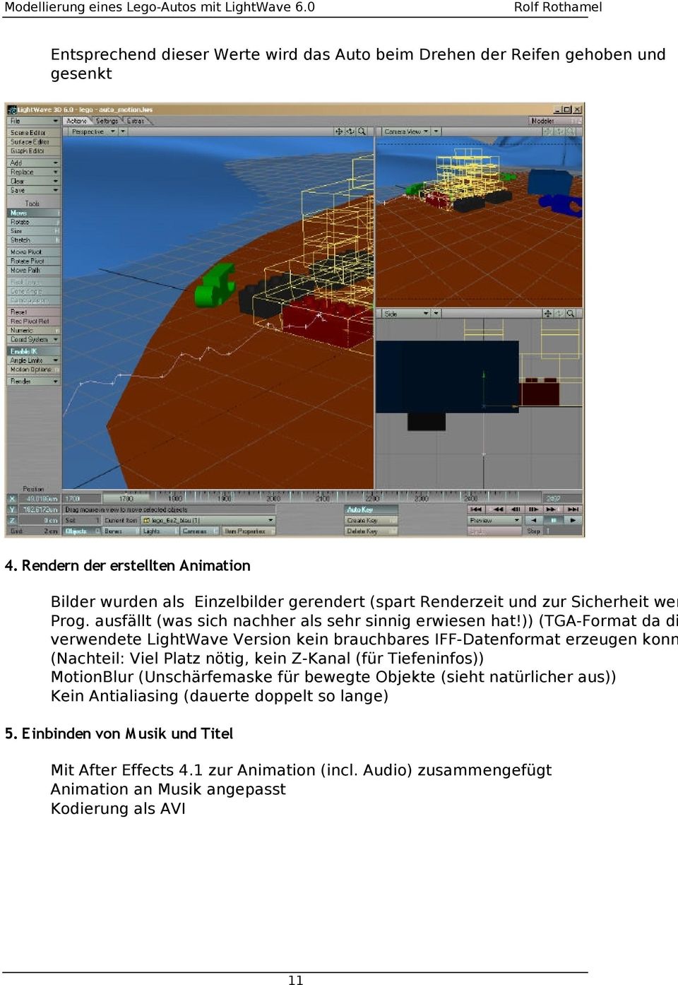 ausfällt (was sich nachher als sehr sinnig erwiesen hat!