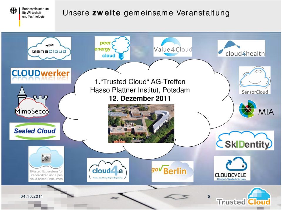 Trusted Cloud AG-Treffen Hasso