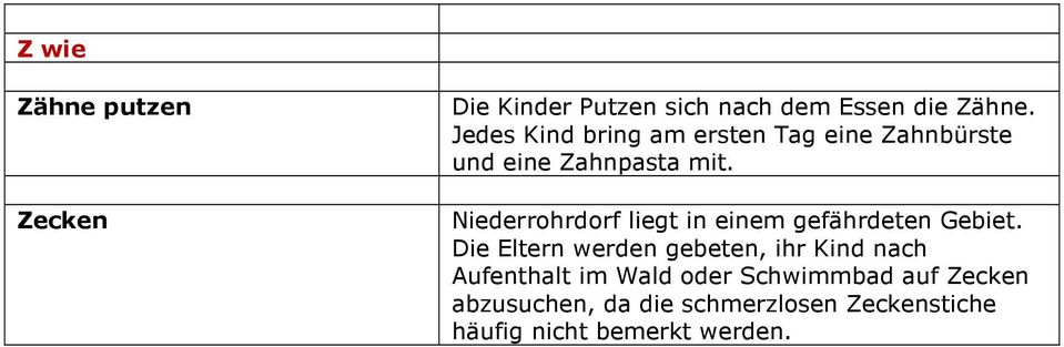 Niederrohrdorf liegt in einem gefährdeten Gebiet.