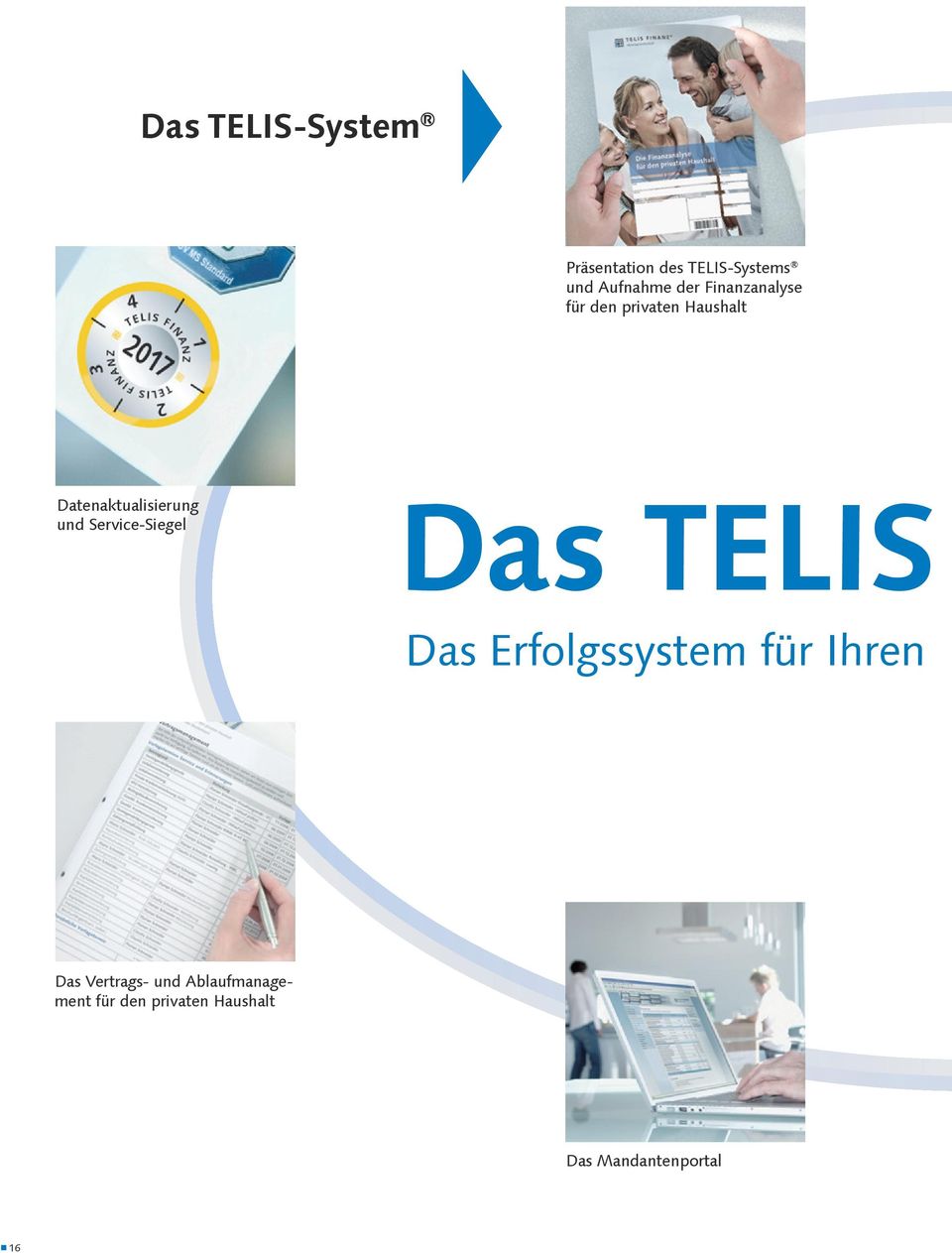Service-Siegel Das TELIS Das Erfolgssystem für Ihren Das Vertrags-