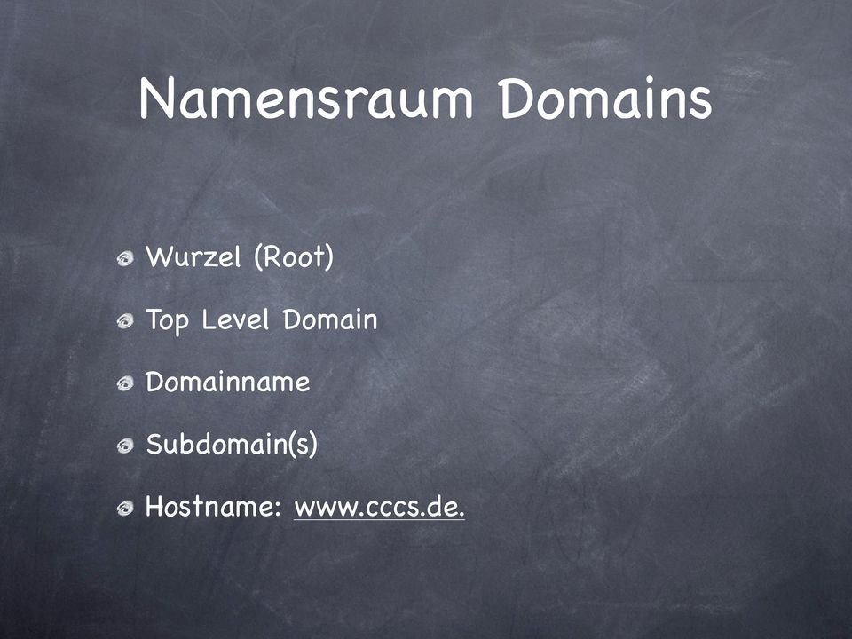 Domain Domainname