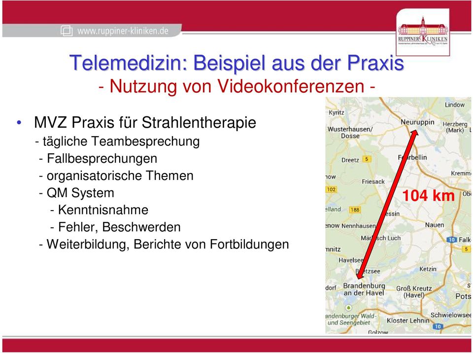 Fallbesprechungen - organisatorische Themen - QM System -