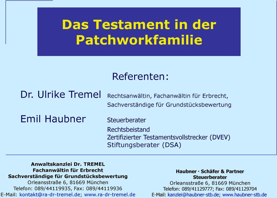 Das Testament In Der Patchworkfamilie Pdf Kostenfreier Download