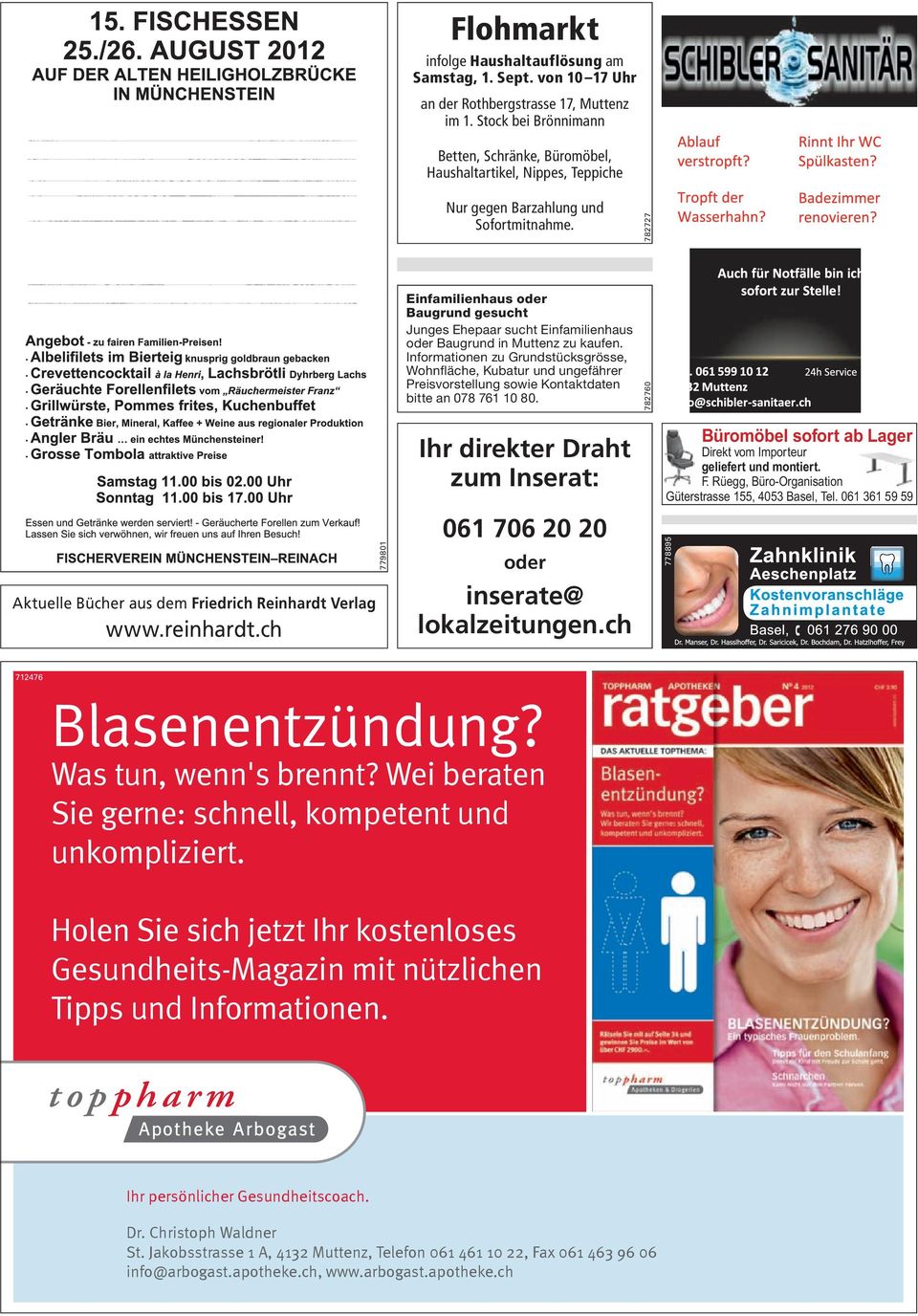 782727 Einfamilienhaus oder Baugrund gesucht Junges Ehepaar sucht Einfamilienhaus oder Baugrund in Muttenz zu kaufen.