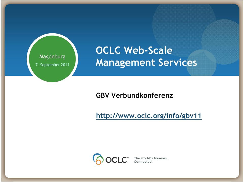 Web-Scale Management