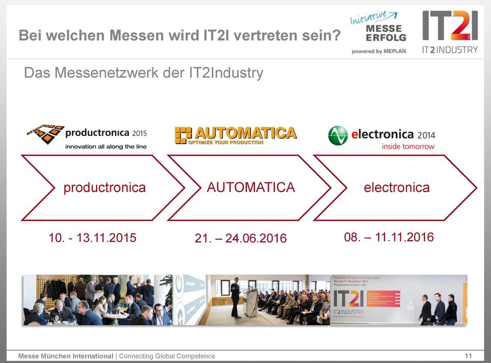 productronica AUTOMATICA electronica 10.