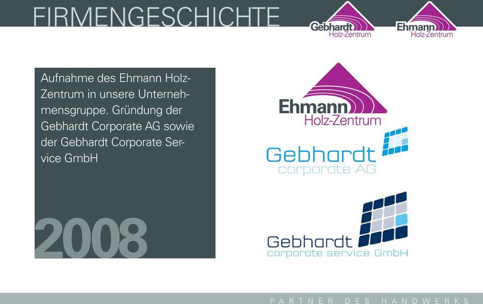 Gründung der Gebhardt Corporate AG