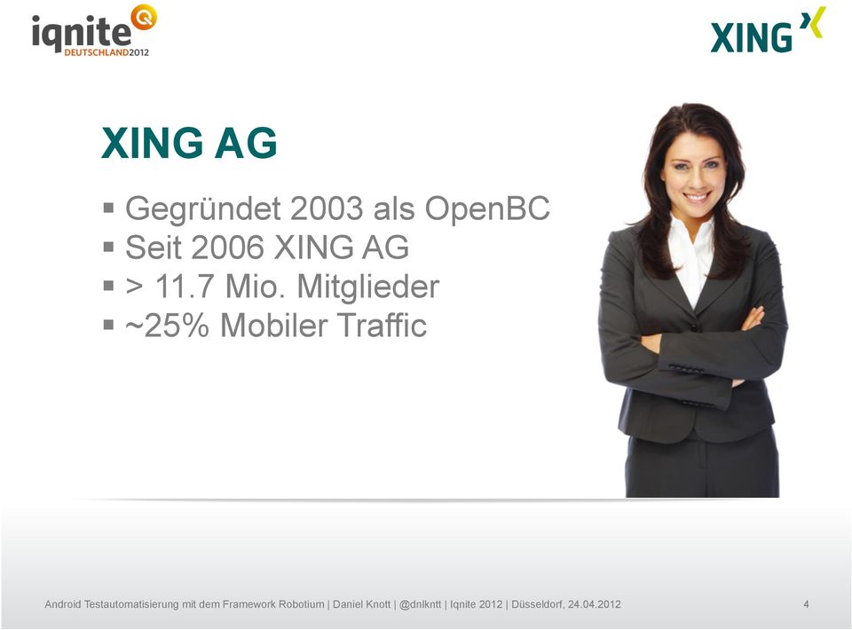 XING AG > 11.7 Mio.