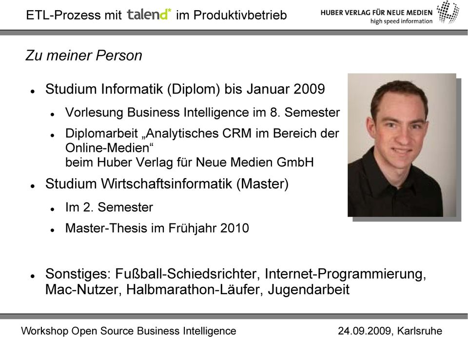 Medien GmbH Studium Wirtschaftsinformatik (Master) Im 2.