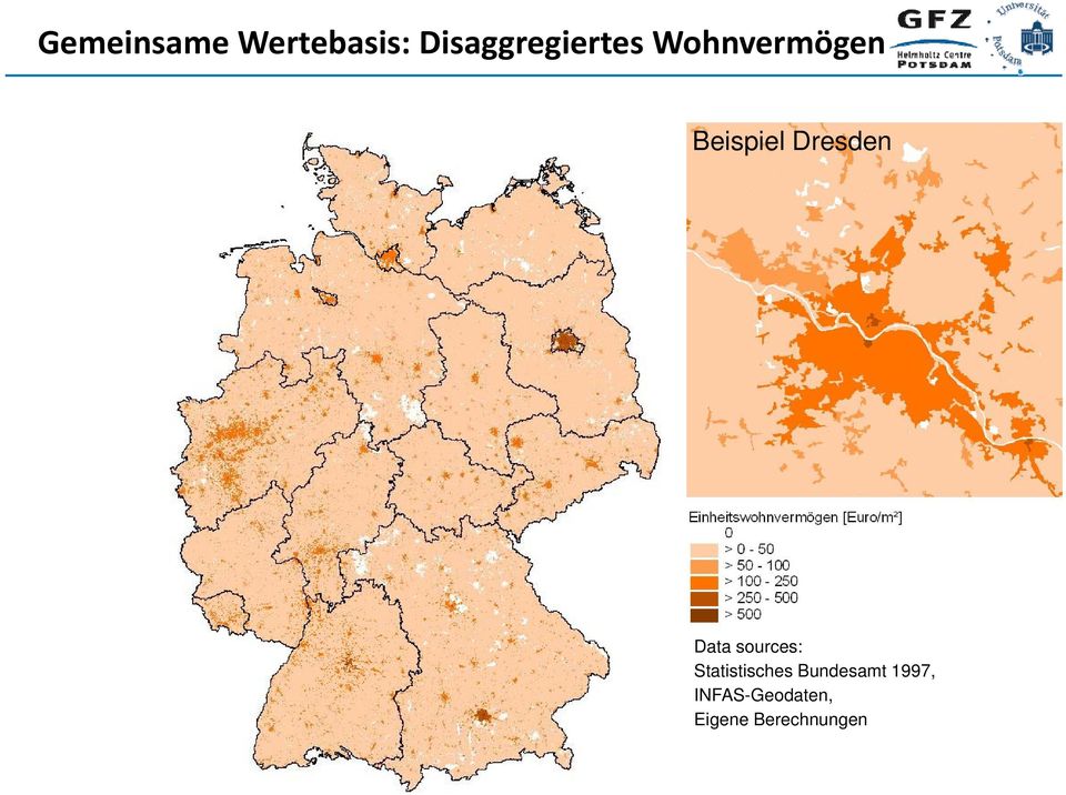 Beispiel Dresden Data sources: