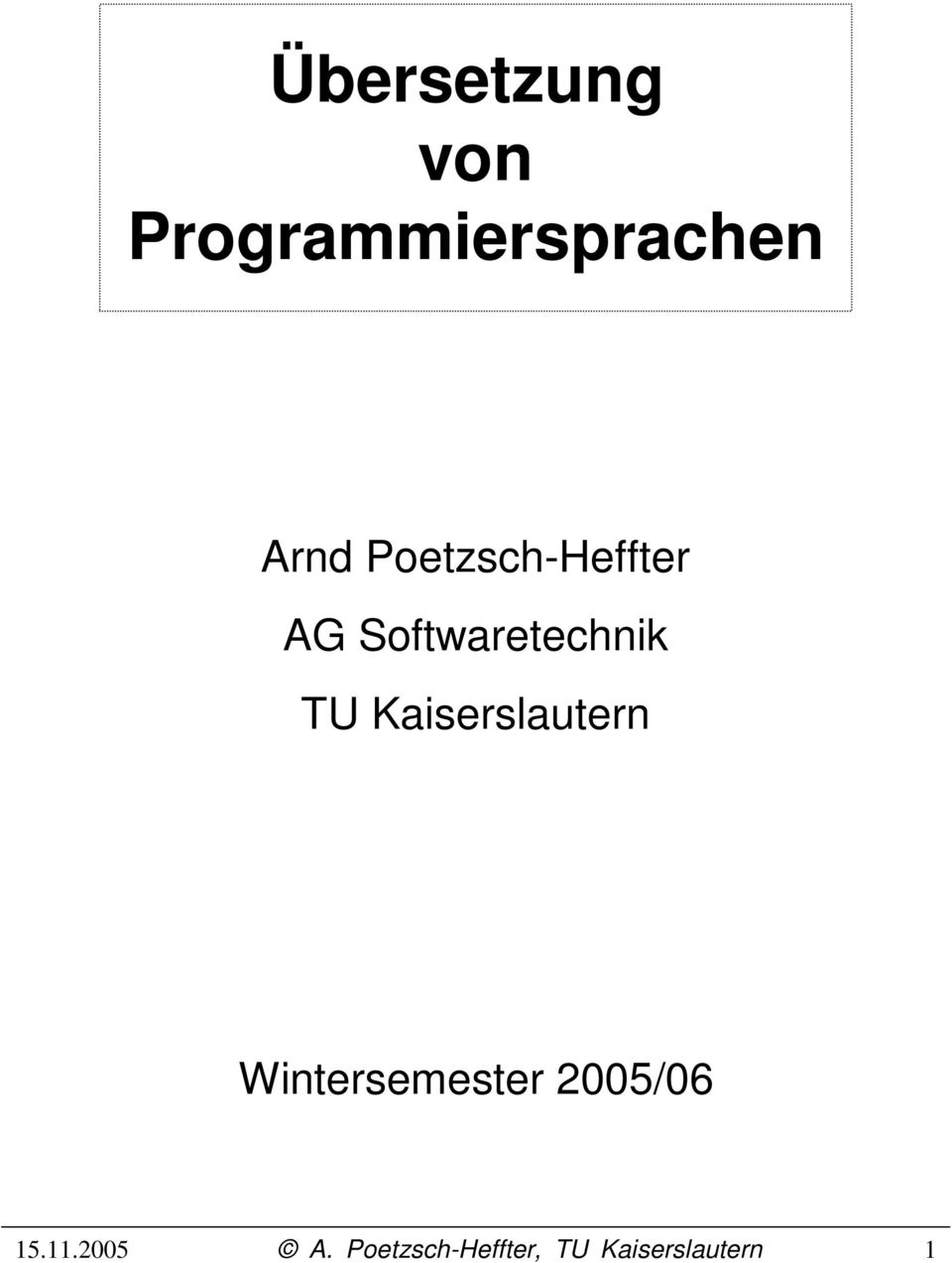 Poetzsch-Heffter AG