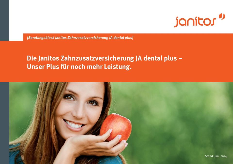 Janitos Zahnzusatzversicherung
